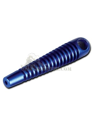 Трубка для курения Skeleton Pipe Blue с охлаждением